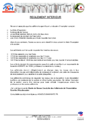 Règlement interieur ASM Karate a jour 2025