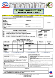 Adhésion Millandy-Bel Air 2026-2027