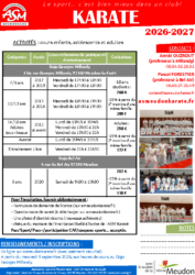 Forum 2026-2027 ASM Karaté